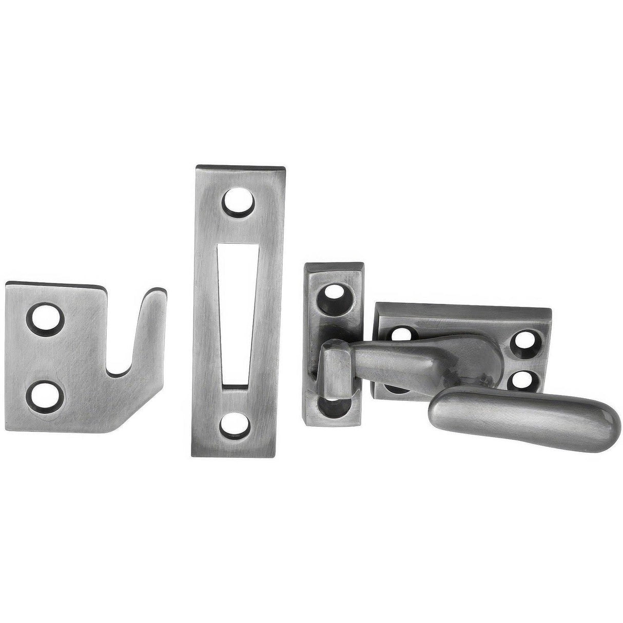 Emtek 8713US26 8713US 2-1/16" Height x 1-1/16" Width Large Size Solid Brass Casement Latch Polished Chrome