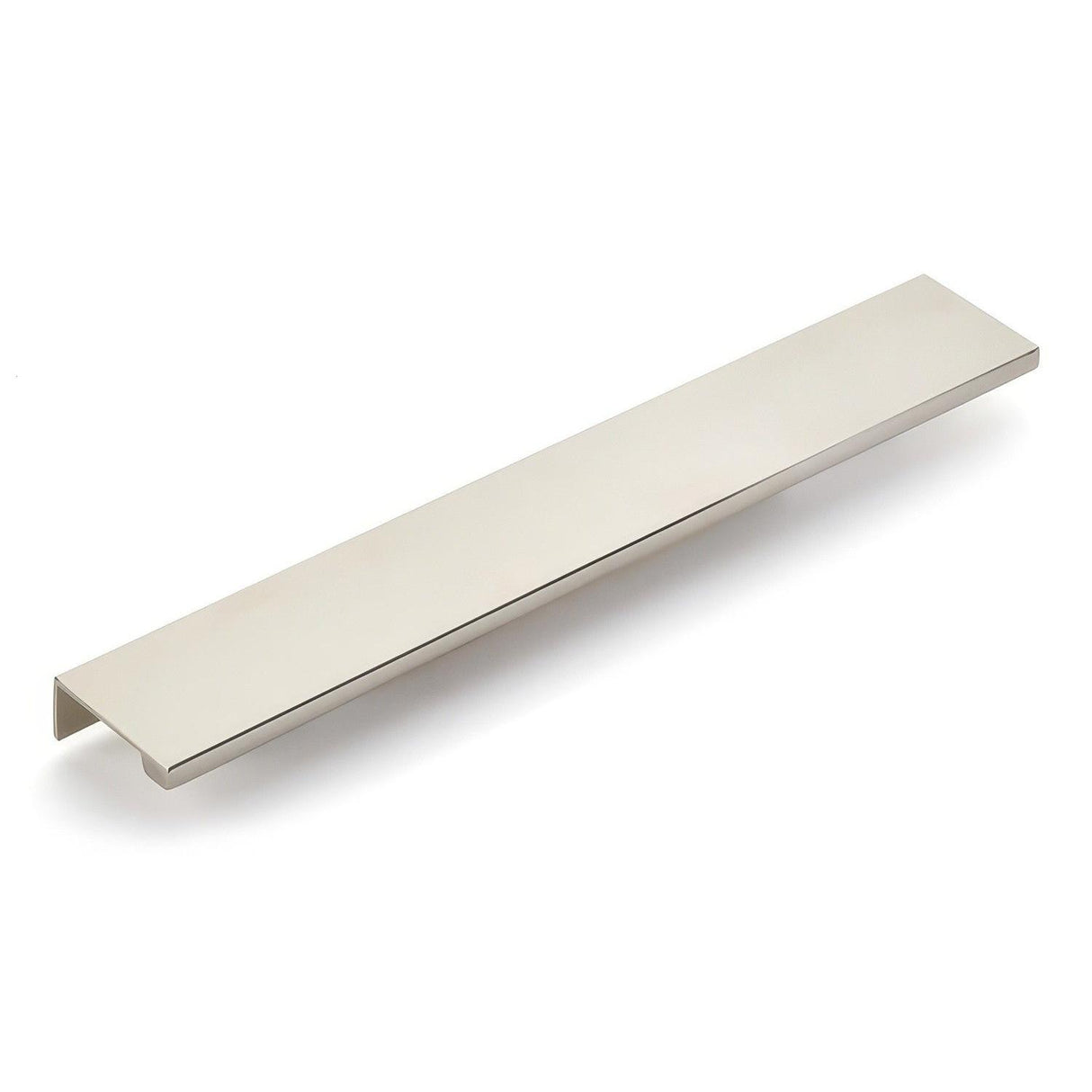 Emtek 87140US14 87140US 10 Inch Center to Center Cabinet Edge Pull Polished Nickel