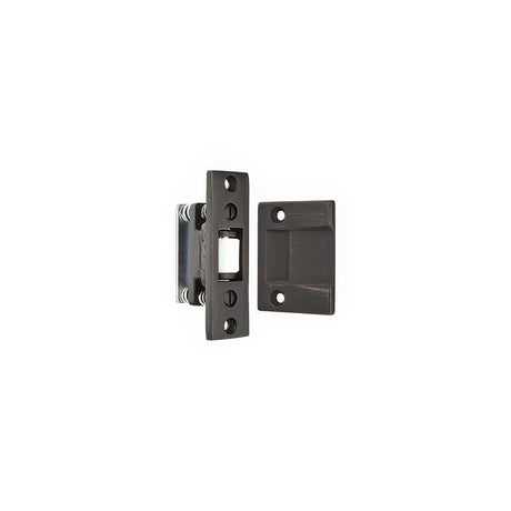 Emtek 8801MB Solid Brass Roller Catch - Medium Bronze