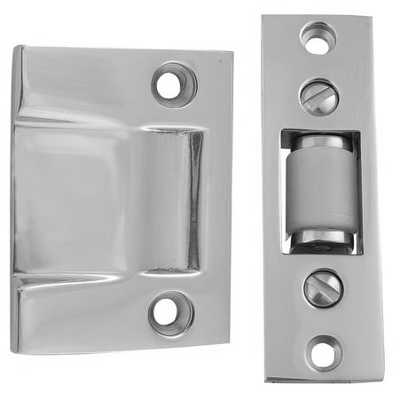 Emtek 8801US26 polished chrome roller catch