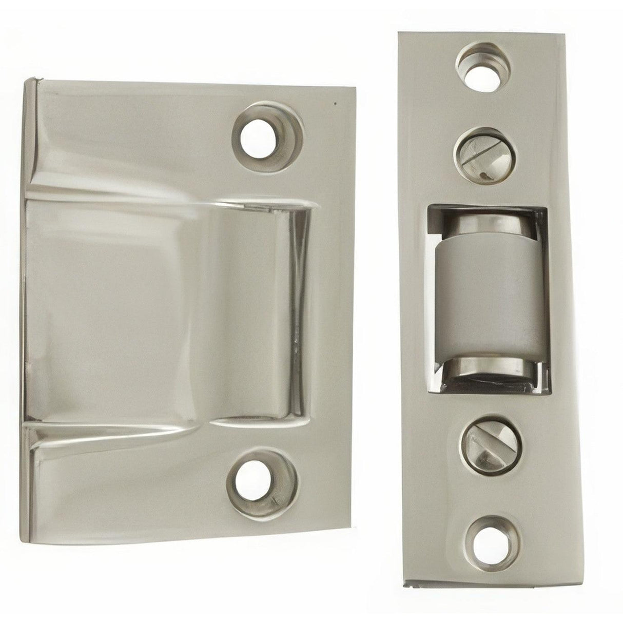 Emtek 8801US15 Solid Brass Roller Catch - Satin Nickel