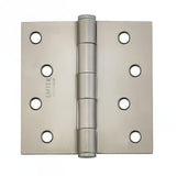 Emtek 91014TWB 4" x 4" Square Corner Plain Bearing Mortise Hinge - Pair Tumbled White Bronze