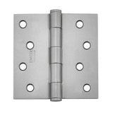 Emtek 91014US26 4" x 4" Square Corner Plain Bearing Mortise Hinge - Pair Polished Chrome