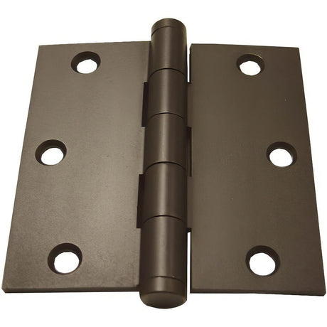 Emtek 92013US10B 92013US 3.5" x 3.5" Square Corner Plain Bearing Mortise Hinge - Pair Oil Rubbed Bronze