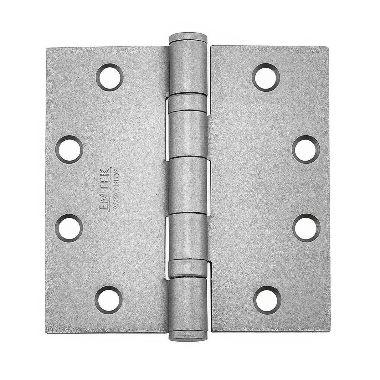Emtek 92015TWB 92015US 4.5" x 4.5" Square Corner Plain Bearing Mortise Hinge - Pair Tumbled White Bronze