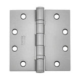 Emtek 92015TWB 92015US 4.5" x 4.5" Square Corner Plain Bearing Mortise Hinge - Pair Tumbled White Bronze