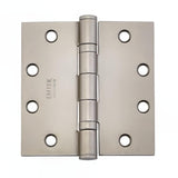 Emtek 92015US4 92015US 4.5" x 4.5" Square Corner Plain Bearing Mortise Hinge - Pair Satin Brass