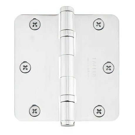 Emtek 94033US10B 3.5" x 3.5" Ball Bearing 5/8" Radius Corners Mortise Hinge - Pair Oil Rubbed Bronze