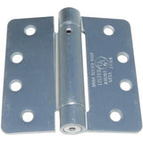 Emtek 95024US14 4" x 4" Spring Mortise Hinge with 1/4" Radius Corners - Pair NRP Polished Nickel