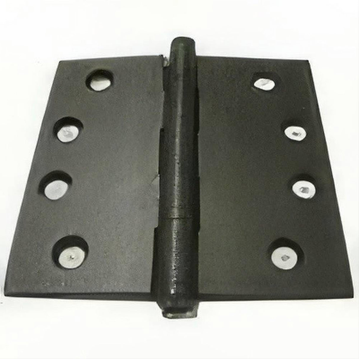 Emtek 96114US15A 4" x 4" Solid Brass Residential Duty Square Corner Hinges - Pair Pewter