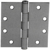 Emtek 96215US14 96215US 4.5" x 4.5" Solid Brass Square Corner Plain Bearing Mortise Hinge - Pair Polished Nickel