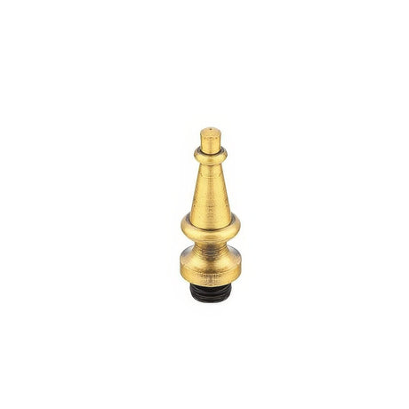 Emtek 97314US4 97314US 1/2" Diameter Solid Brass Steeple Tip Finial for 4" Heavy Duty Hinges Satin Brass