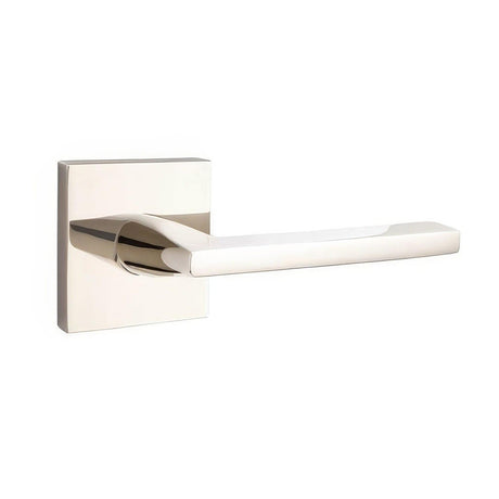 Emtek C5110HLOUS3NL C5110HLOUS Helios Lever Passage with Square Rose and CF Mechanism Unlacquered Brass