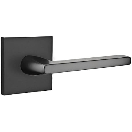 Emtek C5110HLOUS4 C5110HLOUS Helios Lever Passage with Square Rose and CF Mechanism Satin Brass