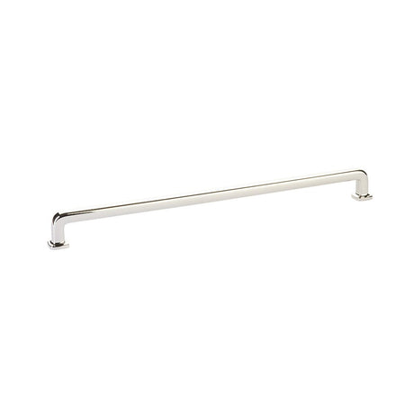 Emtek Cabinet Pull with 12" Center to Center in Polished Nickel Lifetime