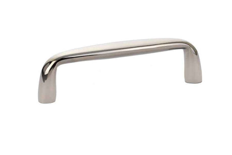 Emtek Cabinet Pull with 3-1/2" Center To Center in Polished Nickel Lifetime