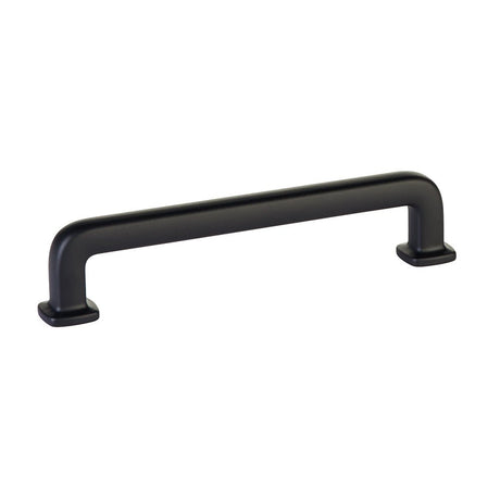 Emtek Cabinet Pull with 5" Center to Center in Flat Black