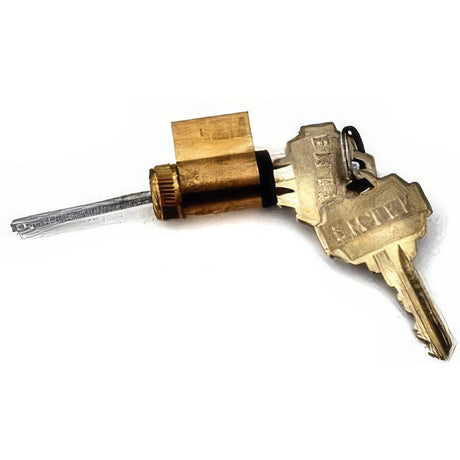 Emtek CY4-PSCHCTS5-US3 Deadbolt Single Cylinder for FB, US19 and FBS Polished Brass Lifetime