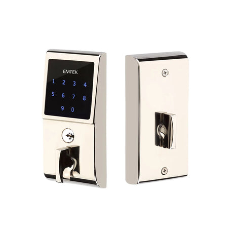 Emtek E3020US14 E3020US EMTouch Electronic Keypad Deadbolt Polished Nickel