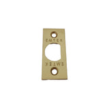 Emtek EMFPSUS15 Square Latch Faceplate for Products Satin Nickel
