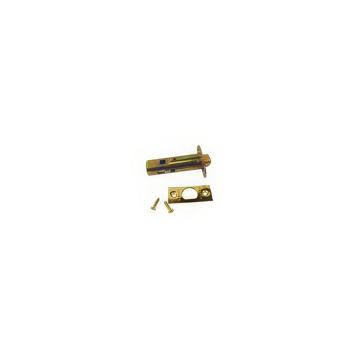Emtek EMPSL238S14 Passage Latch with 2-3/8 Backset and Square Corners for Products Polished Nickel