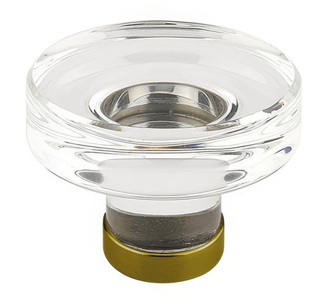 Emtek 86569US7 french antique brass cabinet knob