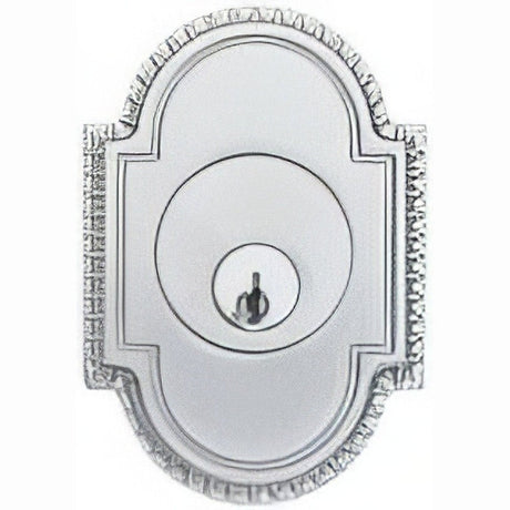 Emtek 8459US15 satin nickel single cylinder deadbolt