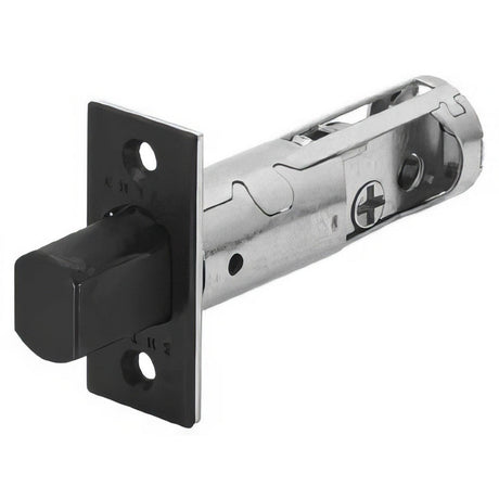 Emtek LC4-DBLCH237R-P Deadbolt Latch with 2-3/8 Backset and Radius Corners for Products Pewter