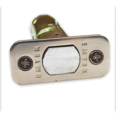 Emtek LC4-DBLCH237R-US15 Deadbolt Latch 2-3/8" Backset Satin Nickel