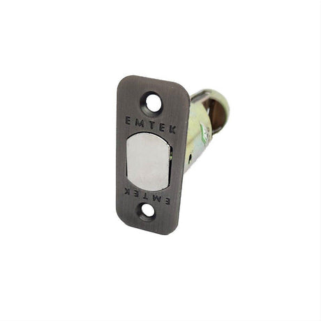 Emtek LC4-DBLCH237R-US15A Deadbolt Latch 2-3/8" Backset Pewter