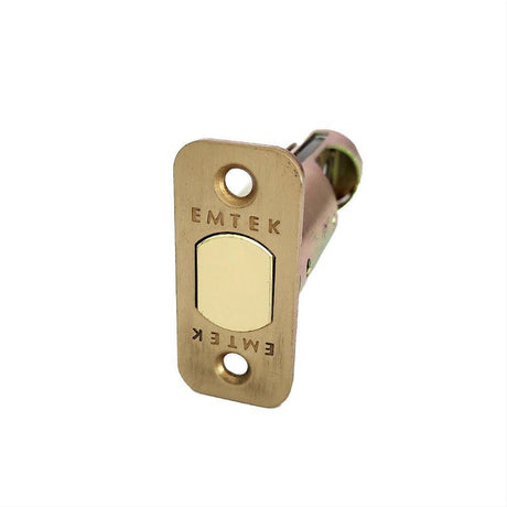 Emtek LC4-DBLCH237R-US4 Deadbolt Latch 2-3/8" Backset Satin Brass