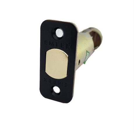 Emtek LC4-DBLCH275R-US19 Deadbolt Latch 2-3/4" Backset Flat Black