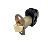 Emtek LC4-PAS28B237-B Degree Brass Passage Latch 2-3/8" Backset Less Faceplate