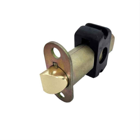 Emtek LC4-PAS28B237-B Degree Brass Passage Latch 2-3/8" Backset Less Faceplate