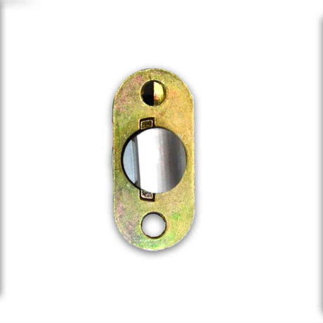 Emtek LC4-PAS28B237-C Degree Brass Passage Latch 2-3/8" Backset Less Faceplate Chrome