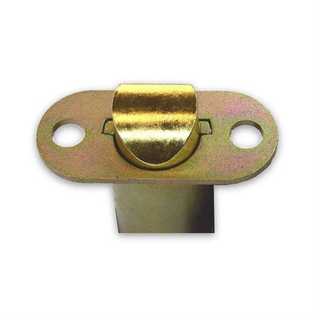 Emtek LC4-PRV28B237-B Degree Gold Privacy Latch 2-3/8" Backset Less Faceplate