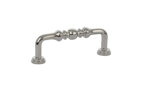 Emtek 86128US14 Spindle Cabinet Pull with 3" Center To Center Polished Nickel Lifetime Finish