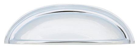 Emtek 86123US26 polished chrome cup pull