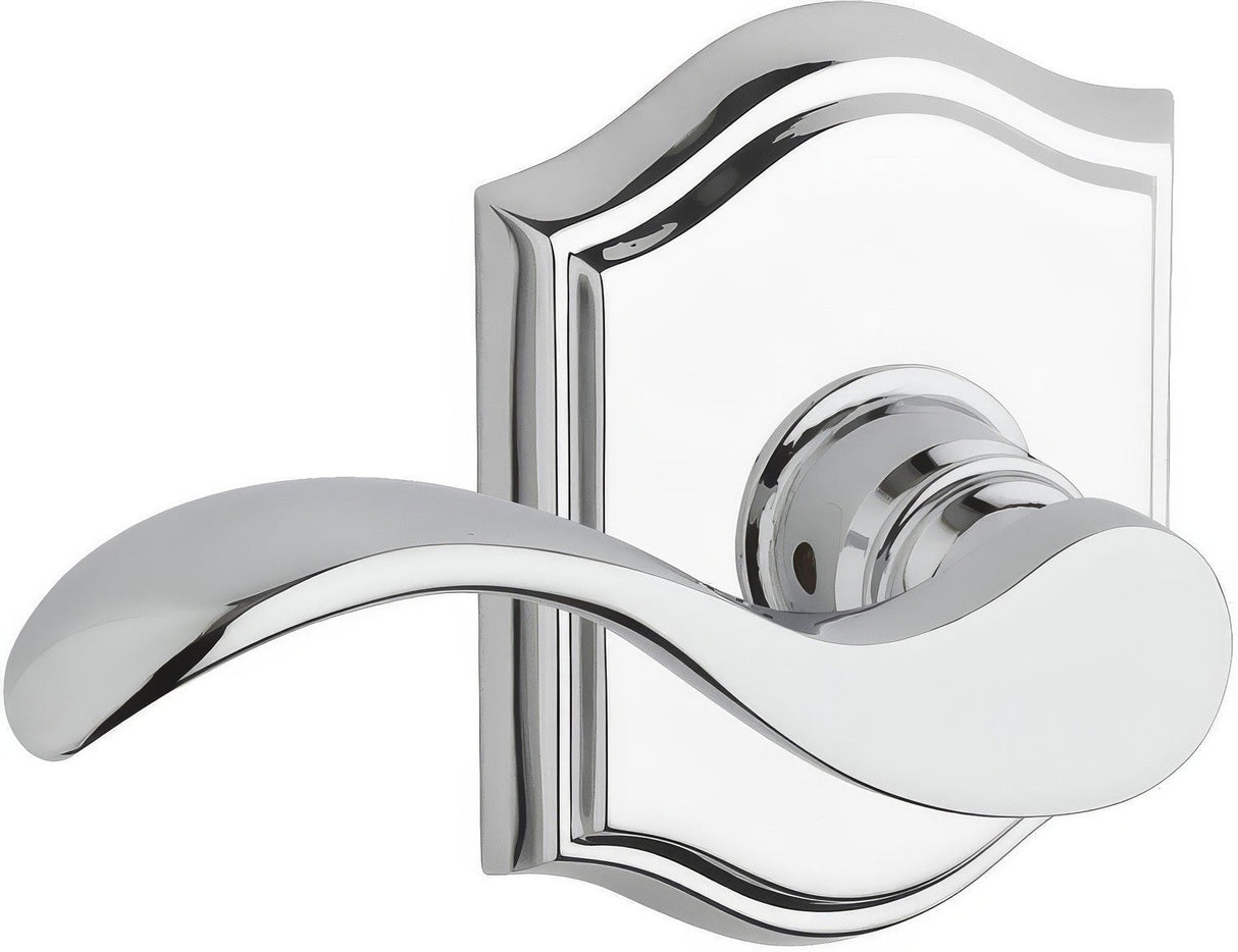 Baldwin ENCURTAR260 polished chrome keyed entry door lever
