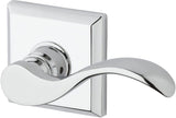 Baldwin ENCURTSR260 polished chrome keyed entry door lever