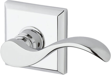 Baldwin ENCURTSR260 polished chrome keyed entry door lever