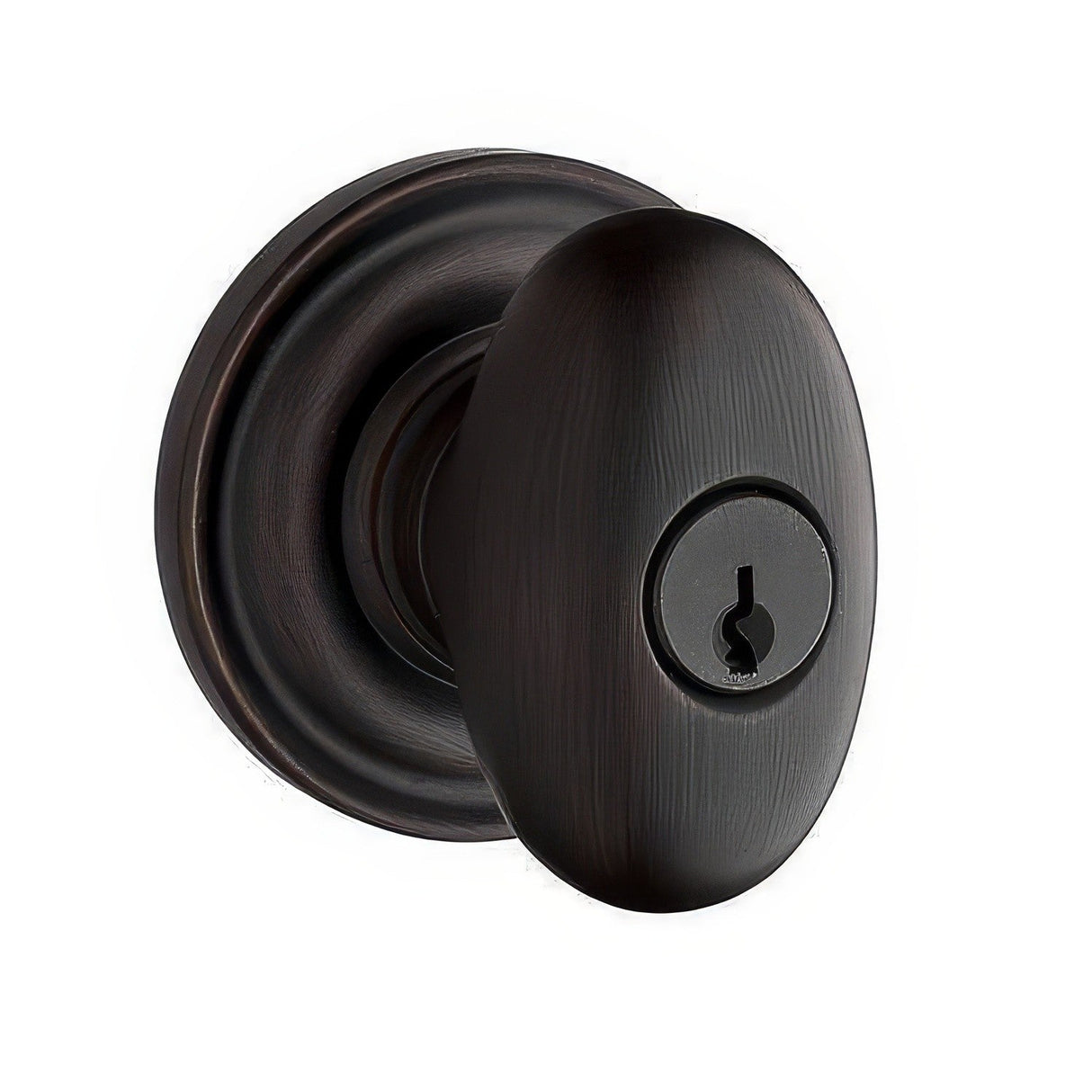 Baldwin ENELLTRR112 venetian bronze keyed entry door knob