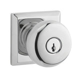 Baldwin ENROUTSR260 polished chrome keyed entry door knob