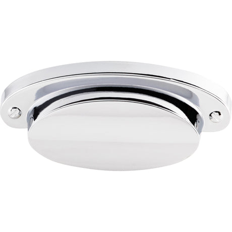 Top Knobs M1900 Dakota 2 9/16" Center to Center Cup/Bin Pull Polished Chrome