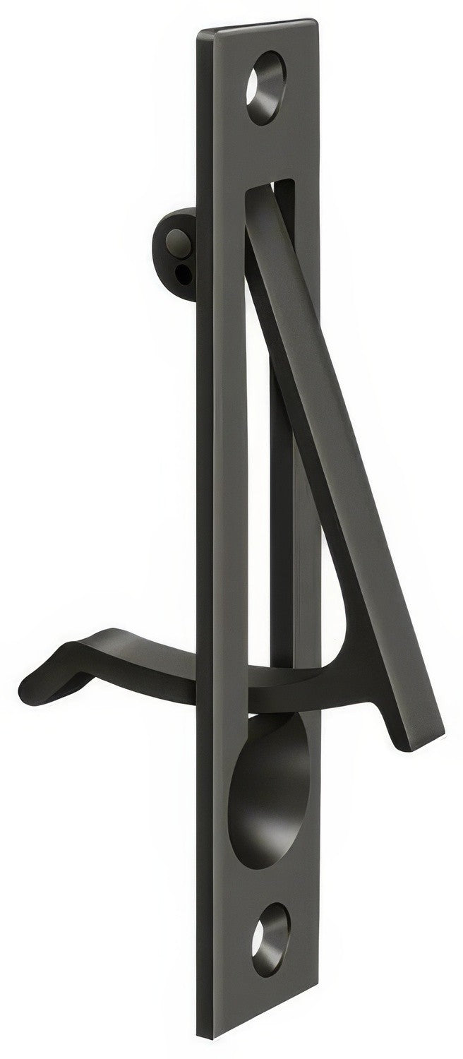 Deltana EP475U10B edge pull in satin stainless, additional view
