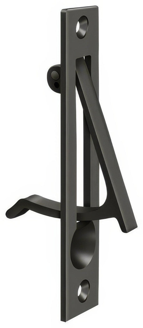 Deltana EP475U10B edge pull in satin stainless, additional view