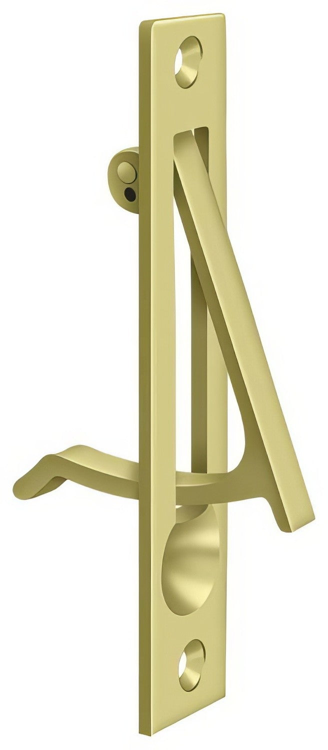 Deltana EP475U3 polished brass edge pull