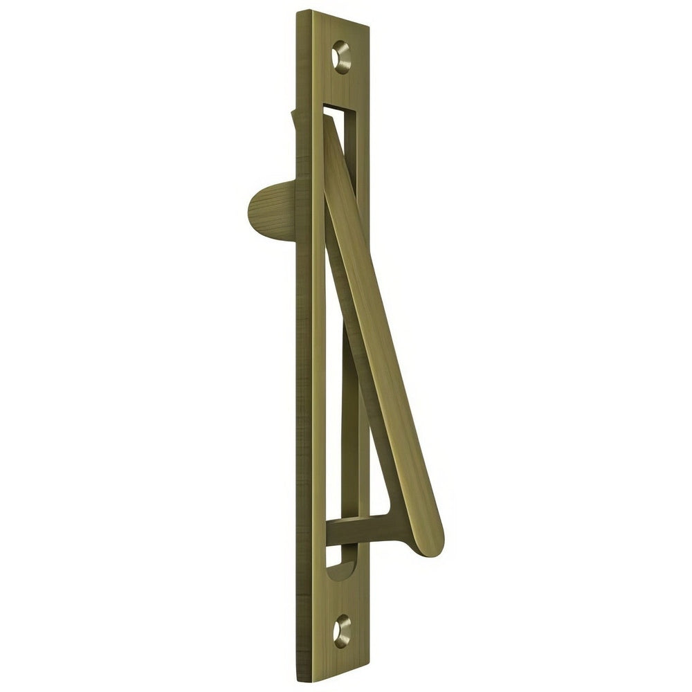 Deltana EP6125U5 antique brass edge pull