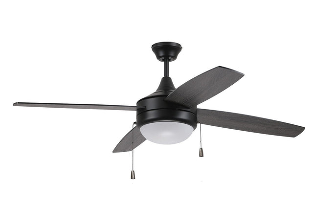 Craftmade EPHA52FB4 flat black ceiling fan blades included