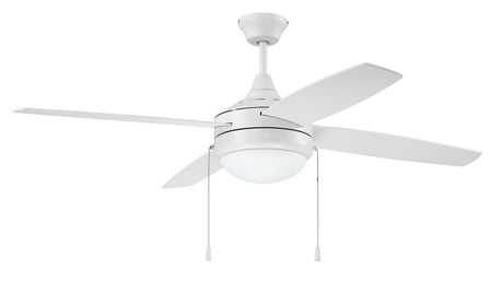 Craftmade EPHA52W4 white ceiling fan blades included
